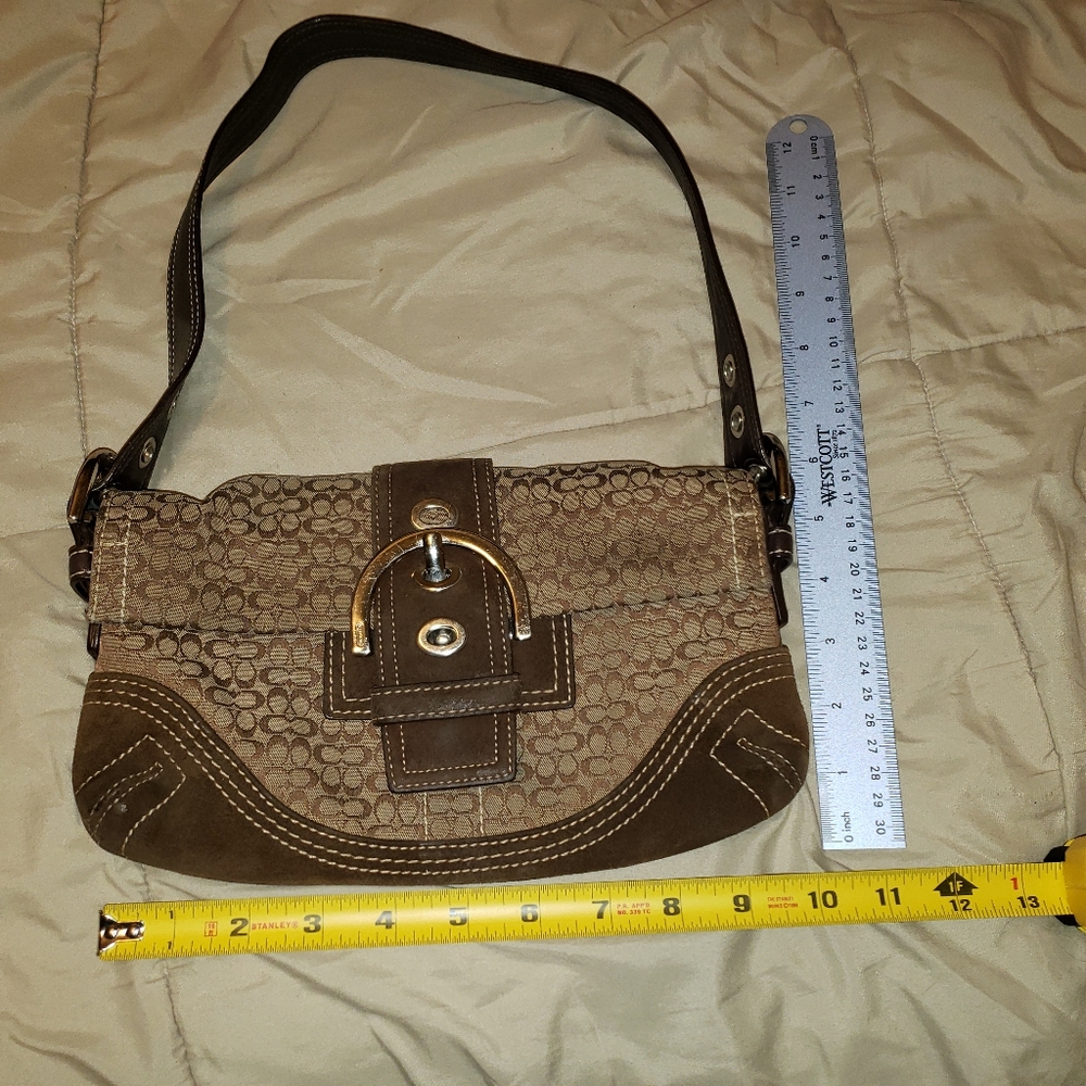 Coach baguette purse